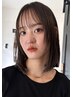 【学割U24】カット+マイクロバブルスパ￥3980#顔まわりレイヤー#ショート