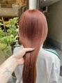 ラフィスヘアー クレイ 南草津店(La fith hair clay)&nbsp;オレンジベージュ可愛いです♪