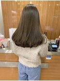 ブリーチなし透明感ベージュ