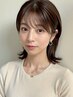 カット+白髪染めカラー+アマトラ髪質改善３STEPトリートメント[夙川/苦楽園]
