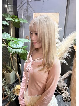 パム 恵比寿(PAM.) ダブルカラーで出来るブロンドカラー