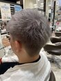 ヘアスペース ローズエス 酒田店(Hair space Rose's) ブリーチからのシルバー