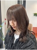 【艶髪】夏に向けたブリーチカラーで透明感グレージュ