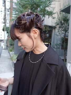 ユルクメゾンシティ 名古屋(JURK MAISON CITY) 【ami style】参列セット　ボブアレンジ