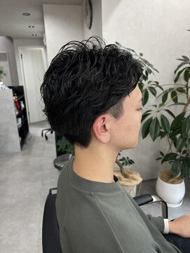 クム 横浜(qumu) 【qumu saki 】メンズニュアンスパーマ