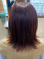 ヘアリゾート粋 トゥジュ 池袋東口店(tujuh)&nbsp;艶髪/深みブラウン/ミディアムレイヤー/外ハネ
