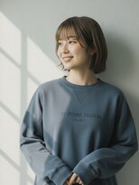 リル バイ フレイムス 川口(Lilou by Frames)&nbsp;ショートボブ髪型20代30代40代50代前髪あり前髪なし面長丸顔川口