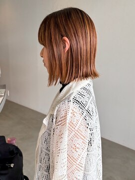 フープヘアー(HOOP.HAIR) 外ハネボブ