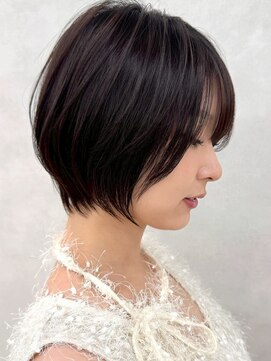 アッシュ 茗荷谷店(Ash) 茗荷谷ショートカット白髪ぼかし白髪染めハイライト髪質改善ボブ