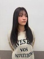 美容室 びゃんびゃん 社店&nbsp;レイヤー/イメチェン/ピンクベージュ/アンブレラカラー/前髪