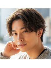 メンズチャチャブランアミー(MEN's chachaBlanc Amie) センターパート