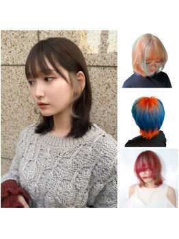 ヒマリ 自由が丘 緑が丘(Himari)の写真/【ケアブリーチ×透明感カラー】ダメージを最小限に抑えながら、大人女性のための洗練デザイン。