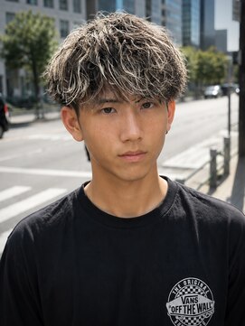 ヒロギンザ 青山店(HIRO GINZA) ソフトツイストスパイラル×ホワイトメッシュ