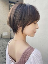 ローマー 明治神宮前 渋谷(ROAMER)&nbsp;レイヤーカット ボブ切りっぱなしボブショートカット髪質改善