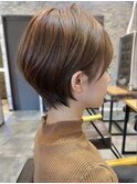shine hair frappe　小顔見えショートボブ