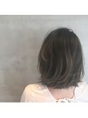 切りっぱなしニュアンスボブ