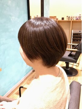 アンディヘア アオキジマ(ANDY HAIR aokijima) おすすめハーブカラーでツヤ増しショート