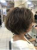 ルーズカールショートボブ YACHI