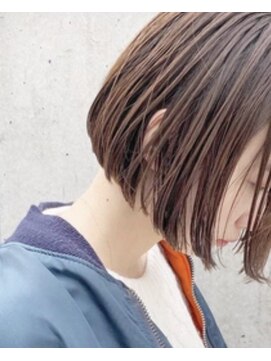 ペッツショコラ(PETZ chocolat) 切りっぱなし簡単ボブ