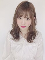 シウ(shiwu)&nbsp;shiwu小顔おくれ毛グレージュ