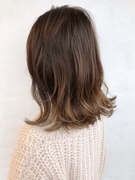 アイティー バイ アルバム 浦和店(IT by ALBUM) ココアブラウン_オリーブカラーハイライトカラー_ba251771