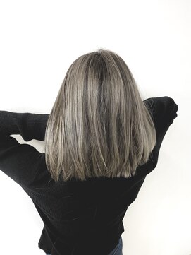 レーベル(LABEL) 【LABEL】バレイヤージュグラデーショングレージュ