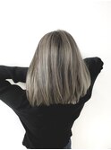 【LABEL】バレイヤージュグラデーショングレージュ