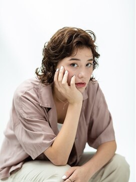 オレロ 国立(olelo) 大人ガーリー/似合わせカット/リバースセンターパート/国立