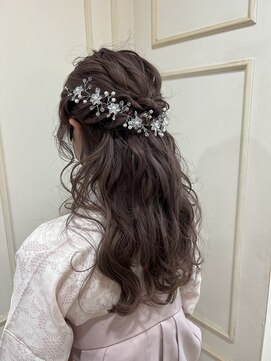 クロップ エス 湘南辻堂(crop es) crop es湘南辻堂 yuuka☆ふわふわハーフアップ