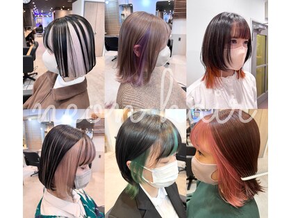 ネオンヘアー(neon hair)の写真