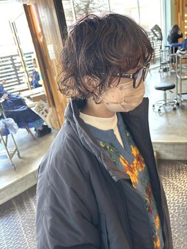 ヘアラウンジ アングゥ(hair lounge ungu) マッシュパーマ