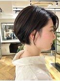 ショートボブミニボブパーマくびれボブ外ハネボブブリーチ