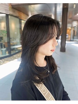 シティ(CITY) かきあげ前髪 レイヤーカット 表参道