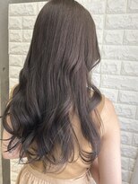 ルノン(LUNON) ラベンダーグレージュ/ブリーチなし/髪質補修/艶カラー