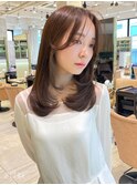 ロングレイヤーカット/ハイトーンカラー/20代/30代/40代/表参道