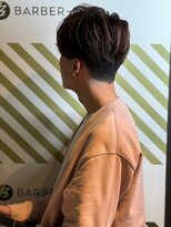 バーバーバー アカバネ(BARBER-BAR AKABANE)&nbsp;大人男子の毛流れヘア×くすみケアカラー 美シルエット#3