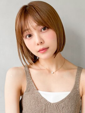 キリ 表参道(kyli) こなれミディ愛されイメチェン前髪薄めバング20代30代40代◎