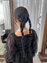 ニフティ(NIFTY)&nbsp;ヘアセット/ツイン/編みおろしヘア/熊本/上通