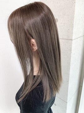 リティアンドビューティースタジオモッズシブヤ(LITTY&beauty studio M.O.D shibuya) #グレージュ#アッシュグレー#ミルクティーベージュ