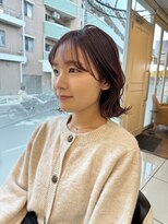 フレア(FLAiR) １０代２０代ブリーチなし暖色レッドカラー