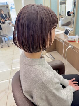 アッシュ 下北沢店(Ash) ばっさりカット内巻きボブ