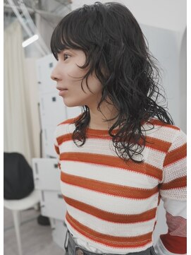 アルテペロ(arte pelo) 【arte pelo】ミディアムパーマ/顔まわりレイヤー