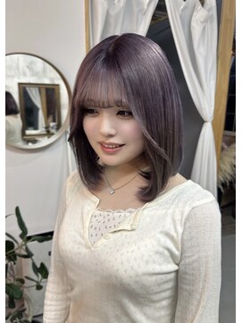 空 ブリーチ2回～/ラベンダーグレージュ