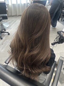 リス バイ ソヨン(Lis by SOYON) ブリーチなしダブルカラー/ミルクティーベージュ/メルティカラー