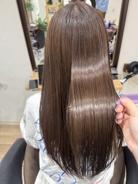 エスト 幕張本郷(est.) 幕張本郷アプリコットオレンジハイライトカラーくびれヘア