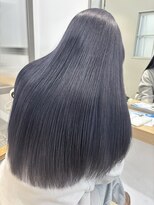 モリオフロムロンドン 大宮店(morio from London)&nbsp;ワンブリーチで、透明感抜群！ブルーグレー！ ブルージュ！村田