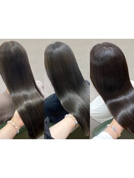 【縮毛矯正】最上級のPREMIUMストレート・艶髪ストレートでワンランク上の縮毛矯正を◎