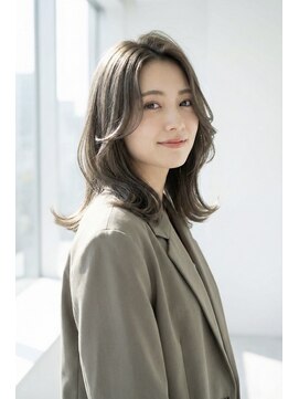 ネオヘアー 緑地公園(Neo hair) レイヤーカットの似合わせミディ