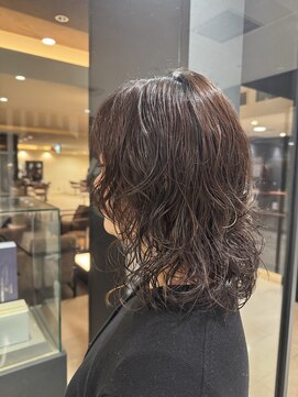 ヘアーズギャラリー なんば高島屋店(Hair's Gallery) ウルフパーマ/レイヤーミディ/デジタルパーマ