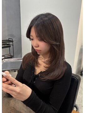 スイート ヘアデザイン(Suite HAIR DESIGN) ダークブラウン×レイヤーカット